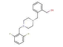 (2-{[4-(2,6-difluorobenzyl)piperazin-1-yl]methyl}phenyl)methanol
