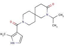 2-isopropyl-9-[(2-methyl-1H-pyrrol-3-yl)carbonyl]-2,9-diazaspiro[5.5]undecan-3-one