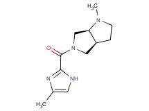 (3aS,6aS)-1-methyl-5-[(4-methyl-1H-imidazol-2-yl)carbonyl]octahydropyrrolo[3,4-b]pyrrole