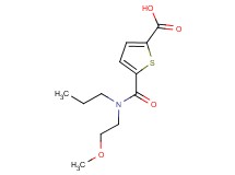 5-{[(2-methoxyethyl)(propyl)amino]carbonyl}thiophene-2-carboxylic acid