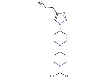 1'-isopropyl-4-(4-propyl-1H-1,2,3-triazol-1-yl)-1,4'-bipiperidine