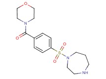 1-{[4-(4-morpholinylcarbonyl)phenyl]sulfonyl}-1,4-diazepane