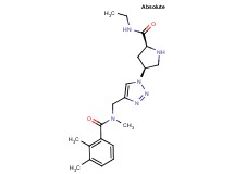 (4S)-4-(4-{[(2,3-dimethylbenzoyl)(methyl)amino]methyl}-1H-1,2,3-triazol-1-yl)-N-ethyl-L-prolinamide