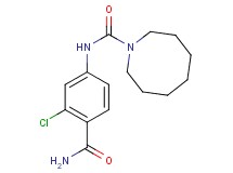 N-[4-(aminocarbonyl)-3-chlorophenyl]azocane-1-carboxamide