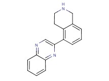 2-(1,2,3,4-tetrahydroisoquinolin-5-yl)quinoxaline