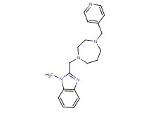 1-methyl-2-{[4-(4-pyridinylmethyl)-1,4-diazepan-1-yl]methyl}-1H-benzimidazole