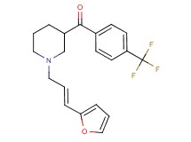 {1-[(2E)-3-(2-furyl)-2-propen-1-yl]-3-piperidinyl}[4-(trifluoromethyl)phenyl]methanone