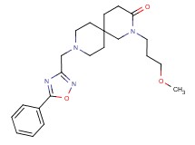 2-(3-methoxypropyl)-9-[(5-phenyl-1,2,4-oxadiazol-3-yl)methyl]-2,9-diazaspiro[5.5]undecan-3-one