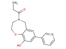 4-propionyl-7-pyridin-3-yl-2,3,4,5-tetrahydro-1,4-benzoxazepin-9-ol