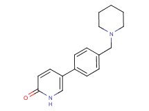 5-[4-(piperidin-1-ylmethyl)phenyl]pyridin-2(1H)-one
