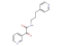 2-oxo-2-pyridin-3-yl-N-(3-pyridin-4-ylpropyl)acetamide