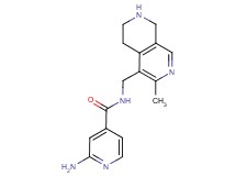 2-amino-N-[(3-methyl-5,6,7,8-tetrahydro-2,7-naphthyridin-4-yl)methyl]isonicotinamide