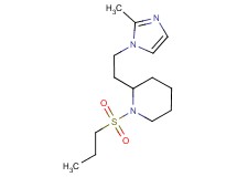 2-[2-(2-methyl-1H-imidazol-1-yl)ethyl]-1-(propylsulfonyl)piperidine