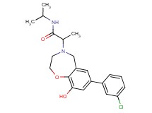 2-[7-(3-chlorophenyl)-9-hydroxy-2,3-dihydro-1,4-benzoxazepin-4(5H)-yl]-N-isopropylpropanamide