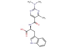 N-{[2-(dimethylamino)-4-methyl-5-pyrimidinyl]carbonyl}-L-tryptophan