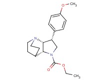 ethyl (3R*,3aR*,7aR*)-3-(4-methoxyphenyl)hexahydro-4,7-ethanopyrrolo[3,2-b]pyridine-1(2H)-carboxylate