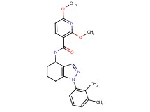 N-[1-(2,3-dimethylphenyl)-4,5,6,7-tetrahydro-1H-indazol-4-yl]-2,6-dimethoxynicotinamide