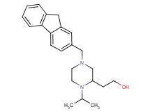 2-[4-(9H-fluoren-2-ylmethyl)-1-isopropyl-2-piperazinyl]ethanol