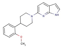 6-[4-(2-methoxyphenyl)piperidin-1-yl]-1H-pyrrolo[2,3-b]pyridine