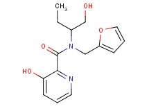 N-(2-furylmethyl)-3-hydroxy-N-[1-(hydroxymethyl)propyl]pyridine-2-carboxamide