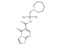 N-(2-azepan-1-yl-1,1-dimethylethyl)-5-oxo-5H-[1,3]thiazolo[3,2-a]pyrimidine-6-carboxamide