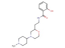 2-hydroxy-N-{2-[4-(1-methylpiperidin-4-yl)morpholin-2-yl]ethyl}benzamide