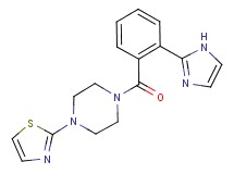 1-[2-(1H-imidazol-2-yl)benzoyl]-4-(1,3-thiazol-2-yl)piperazine