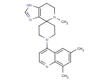 1'-(6,8-dimethylquinolin-4-yl)-5-methyl-1,5,6,7-tetrahydrospiro[imidazo[4,5-c]pyridine-4,4'-piperidine]