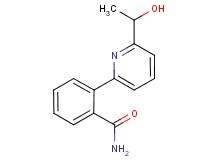 2-[6-(1-hydroxyethyl)pyridin-2-yl]benzamide