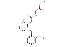 N~2~-{[1-(2-methoxybenzyl)-3-oxo-2-piperazinyl]acetyl}-N~1~-methylglycinamide