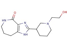 2-[1-(2-hydroxyethyl)piperidin-3-yl]-5,6,7,8-tetrahydroimidazo[4,5-c]azepin-4(1H)-one