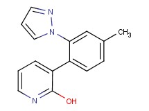 3-[4-methyl-2-(1H-pyrazol-1-yl)phenyl]pyridin-2-ol
