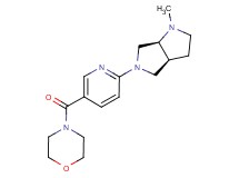 (3aS,6aS)-1-methyl-5-[5-(morpholin-4-ylcarbonyl)pyridin-2-yl]octahydropyrrolo[3,4-b]pyrrole