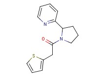 2-[1-(2-thienylacetyl)-2-pyrrolidinyl]pyridine