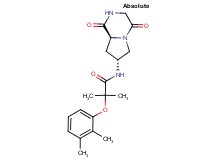 2-(2,3-dimethylphenoxy)-N-[(7R,8aS)-1,4-dioxooctahydropyrrolo[1,2-a]pyrazin-7-yl]-2-methylpropanamide