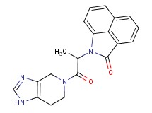 1-[1-methyl-2-oxo-2-(1,4,6,7-tetrahydro-5H-imidazo[4,5-c]pyridin-5-yl)ethyl]benzo[cd]indol-2(1H)-one