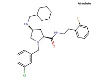 (4S)-1-(3-chlorobenzyl)-4-[(cyclohexylmethyl)amino]-N-[2-(2-fluorophenyl)ethyl]-L-prolinamide