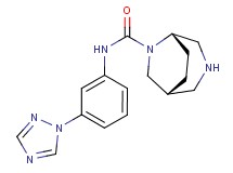 rel-(1R,5S)-N-[3-(1H-1,2,4-triazol-1-yl)phenyl]-3,6-diazabicyclo[3.2.2]nonane-6-carboxamide hydrochloride
