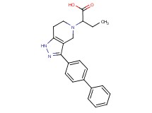 2-(3-biphenyl-4-yl-1,4,6,7-tetrahydro-5H-pyrazolo[4,3-c]pyridin-5-yl)butanoic acid