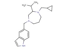5-{[4-(cyclopropylmethyl)-3-isopropyl-1,4-diazepan-1-yl]methyl}-1H-indole