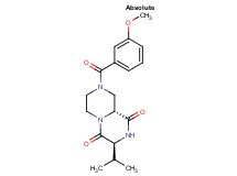 (3S,9aR)-3-isopropyl-8-(3-methoxybenzoyl)tetrahydro-2H-pyrazino[1,2-a]pyrazine-1,4(3H,6H)-dione