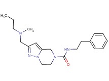 2-{[methyl(propyl)amino]methyl}-N-(2-phenylethyl)-6,7-dihydropyrazolo[1,5-a]pyrazine-5(4H)-carboxamide