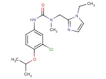 N'-(3-chloro-4-isopropoxyphenyl)-N-[(1-ethyl-1H-imidazol-2-yl)methyl]-N-methylurea