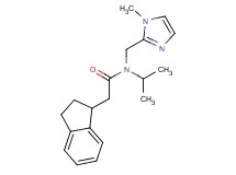 2-(2,3-dihydro-1H-inden-1-yl)-N-isopropyl-N-[(1-methyl-1H-imidazol-2-yl)methyl]acetamide