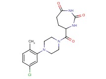 7-{[4-(5-chloro-2-methylphenyl)piperazin-1-yl]carbonyl}-1,3-diazepane-2,4-dione