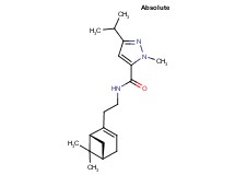 N-{2-[(1R,5S)-6,6-dimethylbicyclo[3.1.1]hept-2-en-2-yl]ethyl}-3-isopropyl-1-methyl-1H-pyrazole-5-carboxamide
