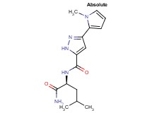N~2~-{[3-(1-methyl-1H-pyrrol-2-yl)-1H-pyrazol-5-yl]carbonyl}-L-leucinamide