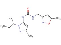 N-(1-sec-butyl-3-methyl-1H-pyrazol-5-yl)-N'-[(5-methylisoxazol-3-yl)methyl]urea