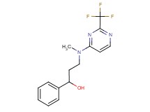 3-{methyl[2-(trifluoromethyl)pyrimidin-4-yl]amino}-1-phenylpropan-1-ol