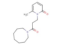 1-(3-azocan-1-yl-3-oxopropyl)-6-methylpyridin-2(1H)-one